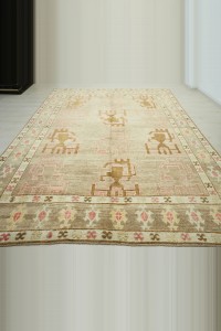 8x11 Beautiful Brown Kars Carpet Rug. 254,335 - Turkish Carpet Rug $i