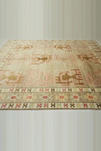 8x11 Beautiful Brown Kars Carpet Rug. 254,335 - Turkish Carpet Rug $i