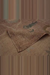 9x14 Overdye Bronze Hemp Carpet Rug. 283,432 - Turkish Carpet Rug $i