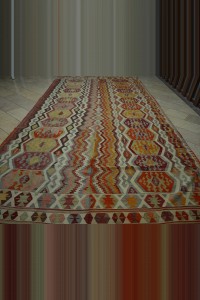 Oversized Antique Kilim Rug 8x15 246,464 - Turkish Kilim Rug $i