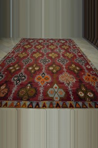 Oversized Antique Sarkisla Kilim Rug 10x14 290,413 - Turkish Kilim Rug $i