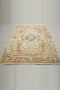 Turkish Kayseri Floss Silk Rug  4x6 125,178 - Turkish Carpet Rug  $i