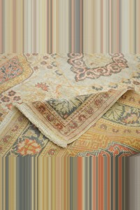 Turkish Kayseri Floss Silk Rug  4x6 125,178 - Turkish Carpet Rug  $i