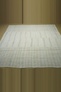 10x12 Gray Striped Hemp Kilim Rug. 289,365 - Turkish Hemp Rug  $i