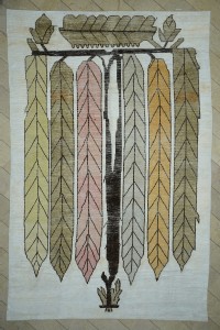 10x15 Tree Of Life Pattern Hemp Carpet Rug 298,466