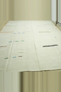 11x13 Oversize Hemp Kilim Rug 325,390 - Turkish Hemp Rug  $i