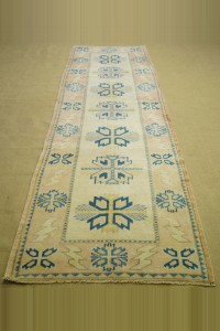 2,5x10 Wool Oushak Rug Runner. 85,293 - Turkish Rug Runner  $i