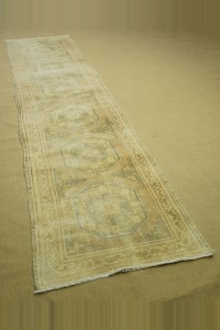 2,5x11 Faded Color Oushak Rug Runner. 76,322 - Turkish Rug Runner  $i