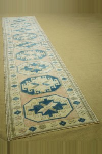 2.5x11 Wool Oushak Rug Runner. 85,336 - Turkish Rug Runner  $i