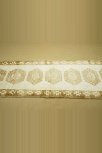 2,5x8 Natural Carpet Rug Runner 82,237 - Turkish Rug Runner  $i