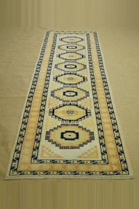 2.5x8 Wool Oushak Rug Runner. 83,252 - Turkish Rug Runner  $i