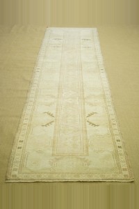 2,5x9 Wool Oushak Rug Runner. 77,272 - Turkish Rug Runner  $i