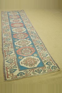 2,5x9 Wool Oushak Rug Runner. 80,286 - Turkish Rug Runner  $i