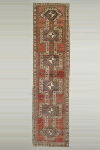 Turkish Rug Runner 3.5x13.5 Old Sivas Carpet Rug Runner. 105,410