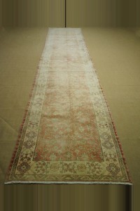 3,5x14 Long Oushak Rug Runner. 140,440 - Turkish Rug Runner  $i