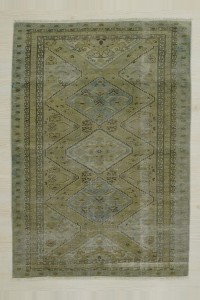 Turkish Carpet Rug 3.5x5 Vintage Persian Rug 107,154