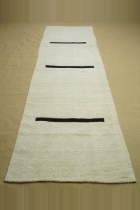 3x11 Modern Decor Hemp Kilim Rug Runner. 94,345 - Turkish Rug Runner  $i