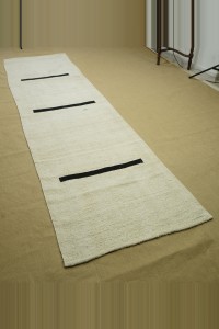 3x11 Modern Decor Hemp Kilim Rug Runner. 94,345 - Turkish Rug Runner  $i