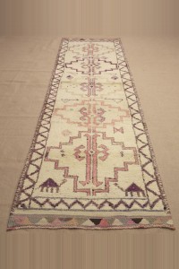 3x11 Wool Ethnic Rug Runner. 89,330 - Turkish Rug Runner  $i