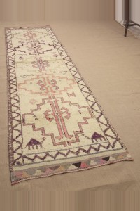 3x11 Wool Ethnic Rug Runner. 89,330 - Turkish Rug Runner  $i