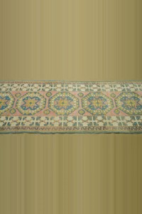 3x11 Wool Oushak Rug Runner 86,341 - Turkish Rug Runner  $i