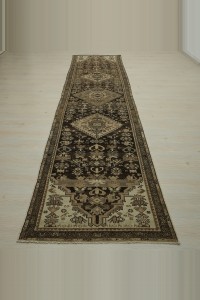 3x12 Vintage Wash Out Pesian Rug Runner 94,370 - Turkish Rug Runner  $i