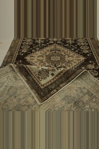 3x12 Vintage Wash Out Pesian Rug Runner 94,370 - Turkish Rug Runner  $i