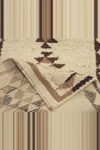 3x12 Wool Herki Rug Runner 89,370 - Turkish Rug Runner  $i