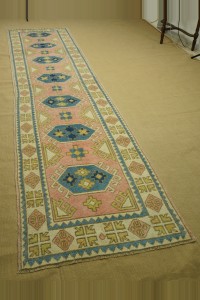 3X12 Wool Oushak Rug Runner. 88,372 - Turkish Rug Runner  $i