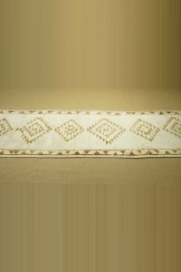 3x13 Brown And White Carpet Rug Runner 92,380 - Turkish Rug Runner  $i