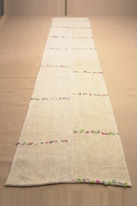 3x13 Modern Hemp Kilim Rug Runner. 88,402 - Turkish Rug Runner  $i