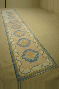 3x13 Wool Tribal Rug Runner. 82,400 - Turkish Rug Runner  $i