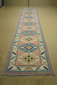 3x14 Wool Oushak Rug Runner  94,412 - Turkish Rug Runner  $i