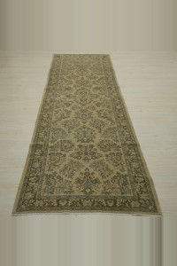 3x9,5 Vintage Parsian Rug Runner 90,294 - Turkish Rug Runner  $i