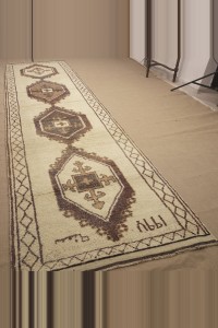 4x14 Wool Herki Rug Runner. 122,425 - Turkish Rug Runner  $i