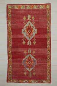 Turkish Carpet Rug 5x10 Old Kutahya Carpet Rug. 160x297