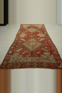 5x11 Old Kars Carpet Rug 156,326 - Turkish Carpet Rug  $i