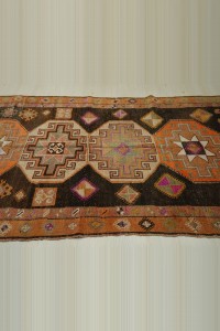 5x12 Old Village Woven Kars Carpet Rug. 147,364 - Turkish Rug Runner  $i