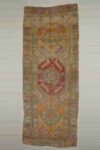 5x13 Village Woven Kars Carpet Rug 155,381 - Turkish Carpet Rug  $i