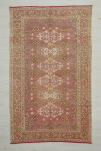 Turkish Carpet Rug 5x7.5 Old Turquman Derbent Carpet Rug 144,236