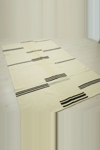 5x8 Broken Striped Wool Flat Weave Modern Rug  145,250 - Turkish Natural Rug  $i