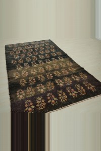 5x8 Faded Black Old Kula Carpet Rug 150,266 - Turkish Carpet Rug  $i