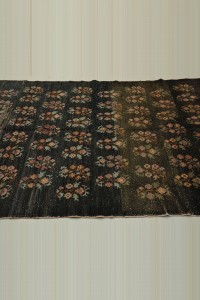 5x8 Faded Black Old Kula Carpet Rug 150,266 - Turkish Carpet Rug  $i