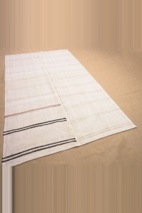 5x8 Hemp Kilim Rug. 144,243 - Turkish Hemp Rug  $i