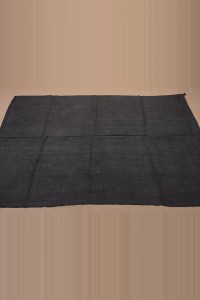 5x8 Overdye Black Hemp Rug 152,237 - Turkish Hemp Rug  $i