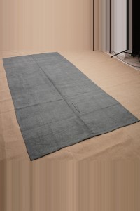 5x9 Overdye Grey Hemp Rug 136,265 - Turkish Hemp Rug  $i