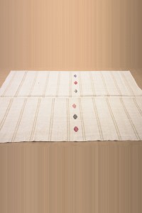 5x9 Stripe Hemp Kilim Rug. 157,269 - Turkish Hemp Rug  $i