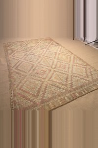 6,6x10 Brown Cicim Kilim Rug. 194,297 - Goat Hair Rug  $i