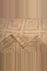 6,6x10 Brown Cicim Kilim Rug. 194,297 - Goat Hair Rug  $i