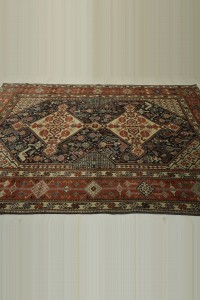 6.6x9.5 Vintage Persian Rug 200,294 - Turkish Carpet Rug  $i